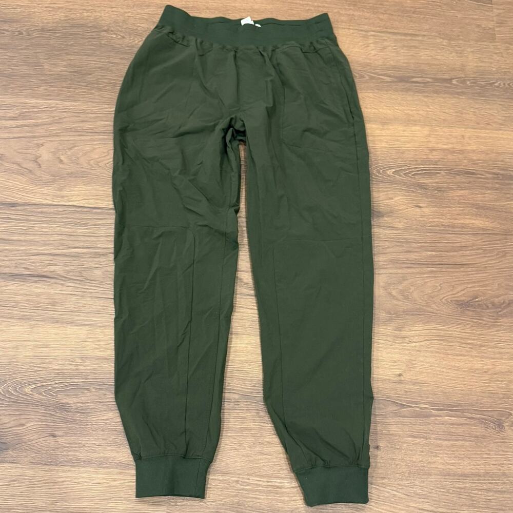 Alo Yoga Womens Olive Green Jogger Pants Size M Athletic Athleisure